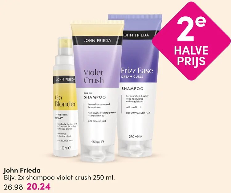 Aanbieding: John Frieda