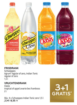 Aanbieding: Frisdrank of Vruchtendrank