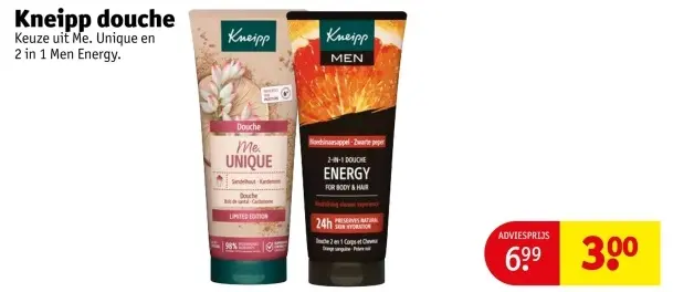 Aanbieding: Kneipp douche