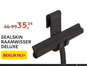 Aanbieding: SEALSKIN RAAMWISSER DELUXE