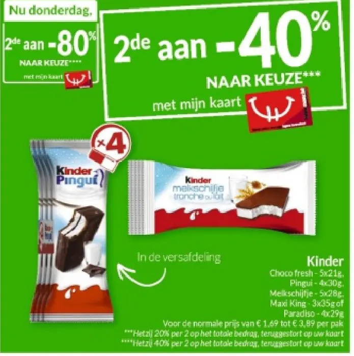 Promotie: Kinder