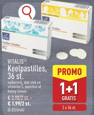 Promotie: Keelpastilles