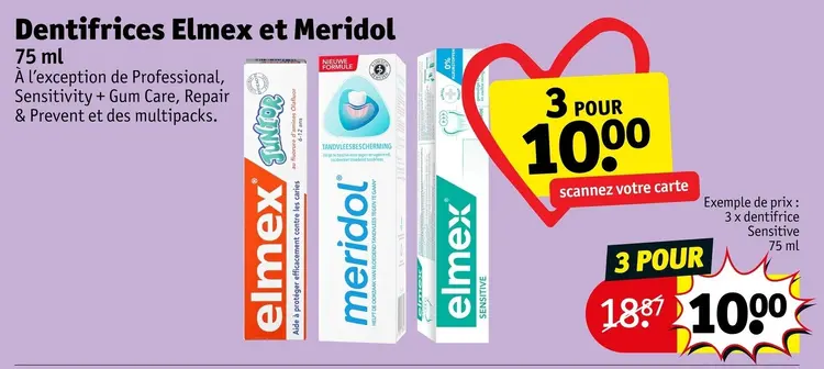 Offre: Dentifrices