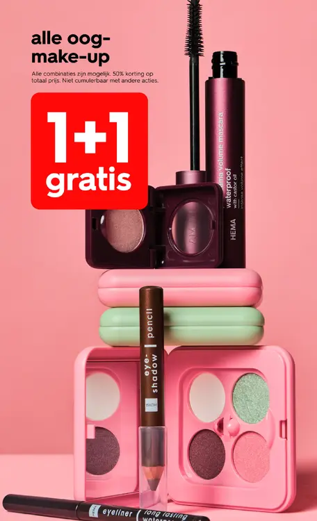 Promotie: alle oog-make-up