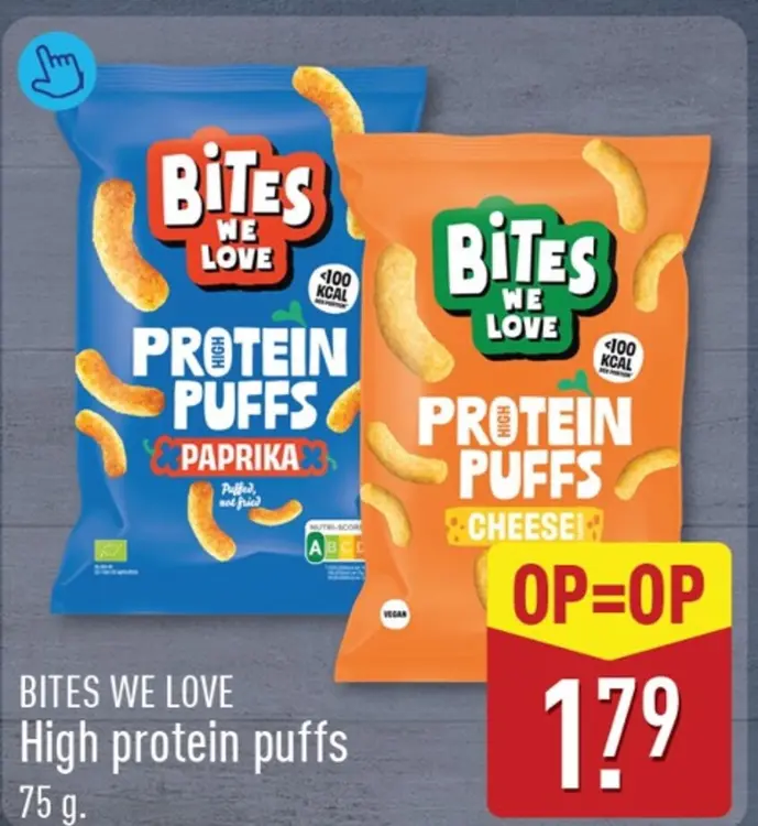 Aanbieding: High protein puffs