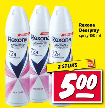 Aanbieding: Rexona Deospray