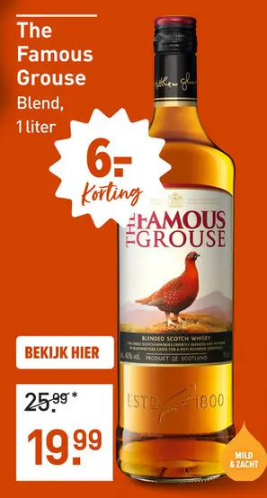 Aanbieding: The Famous Grouse 100CL