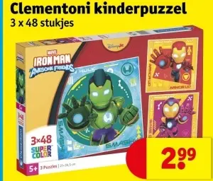 Aanbieding: Clementoni kinderpuzzel