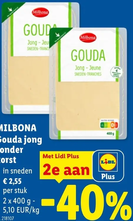 Promotie: Gouda jong zonder korst