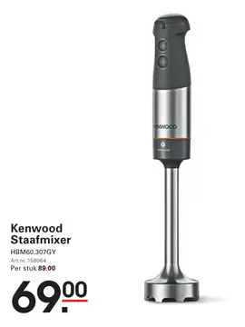 Aanbieding: Kenwood Staafmixer