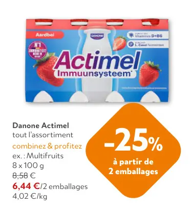Offre: Actimel