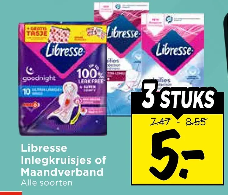 Inlegkruisjes of Maandverband