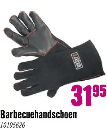 Aanbieding: WEBER® Barbecue Handschoen Leer