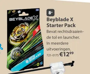 Aanbieding: Beyblade X Starter Pack Top Assorti