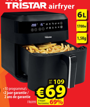 Offre: TRISTAR airfryer