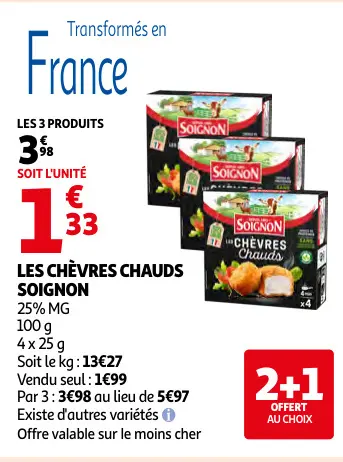 Promotie: Les chèvres chauds