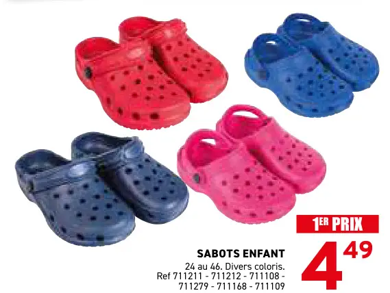 Offre: Sabots enfant