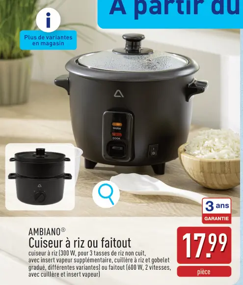 Offre: Cuiseur à riz ou faitout