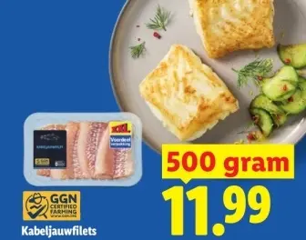 Aanbieding: Kabeljauwfilets