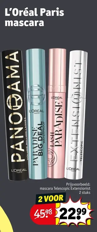 Aanbieding: Mascara