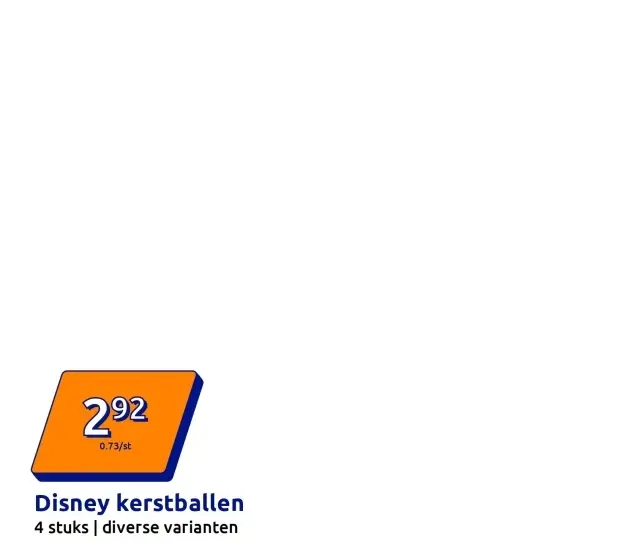 Aanbieding: Disney kerstballen