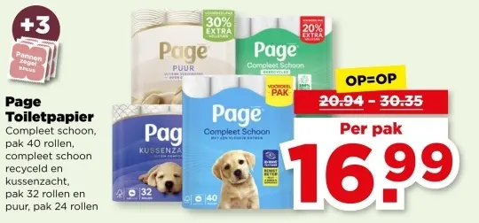 Aanbieding: Toiletpapier