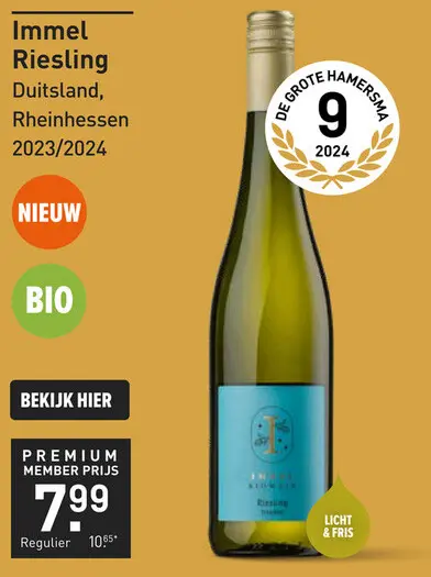 Aanbieding: Immel Riesling 75CL