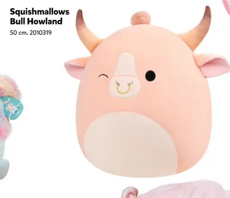 Aanbieding: Squishmallows Bull Howland
