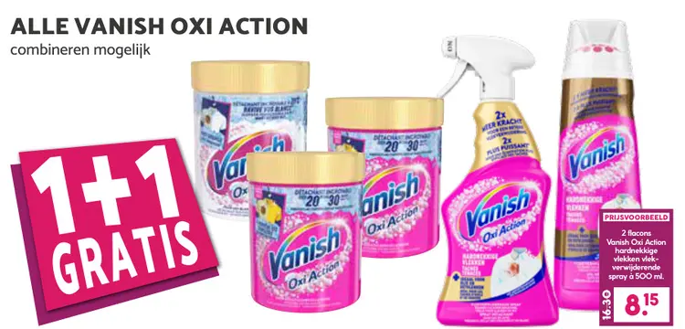 Aanbieding: Vanish Oxi Action