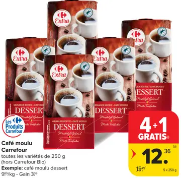 Offre: Café moulu