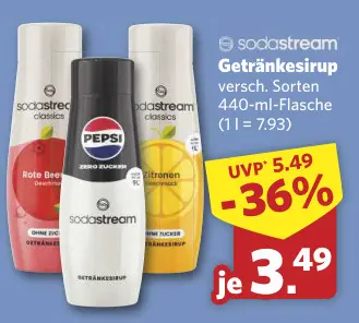 Aanbieding: Getränkesirup