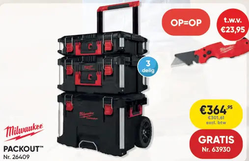 Promotie: Packout™