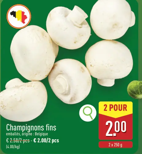 Offre: Champignons fins