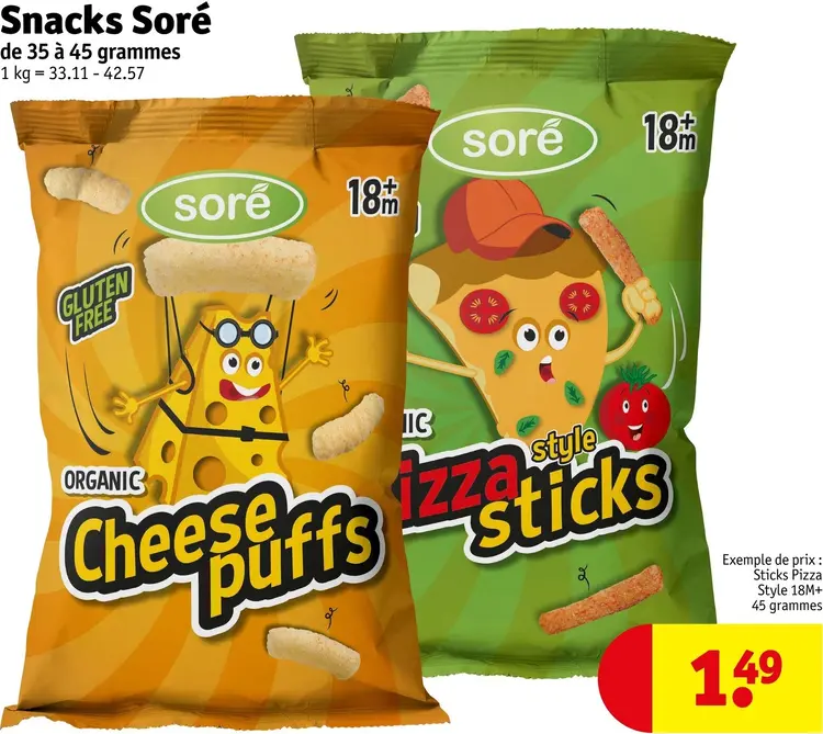 Offre: Soré Snacks