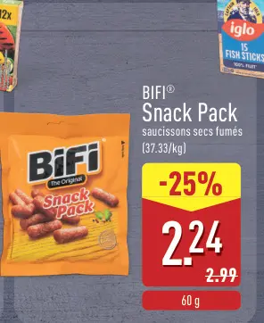 Offre: BIFI® Snack Pack