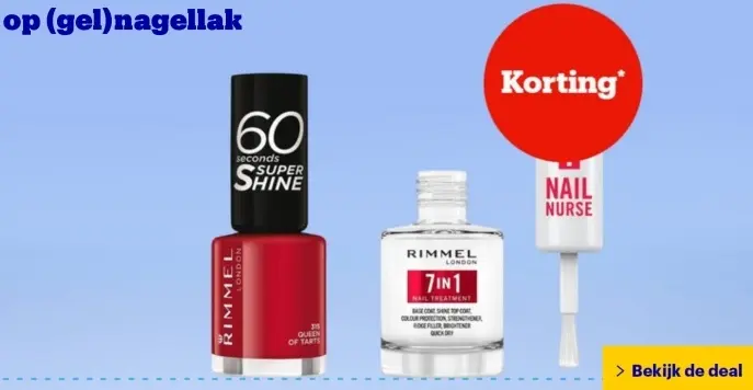 Aanbieding: (gel)nagellak