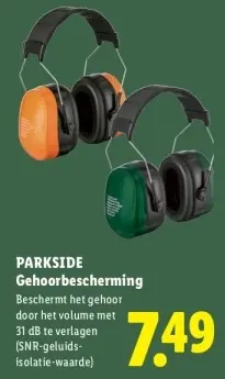 Aanbieding: Gehoorbescherming