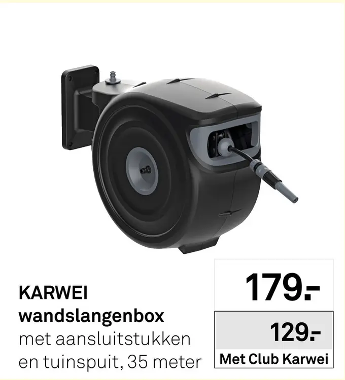 Aanbieding: Wandslangenbox 35 meter