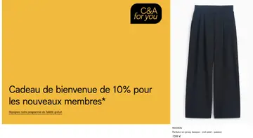 Offre: Pantalon en jersey basique - mid waist - pala