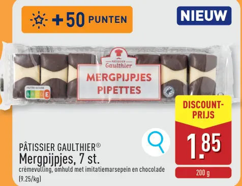 Promotie: Mergpijpjes