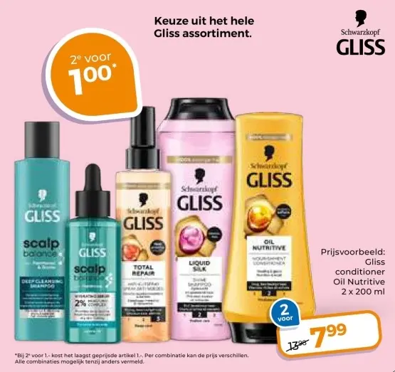 Aanbieding: Gliss assortiment