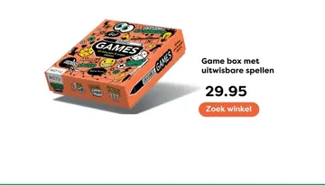 Aanbieding: Game box met uitwisbare spellen
