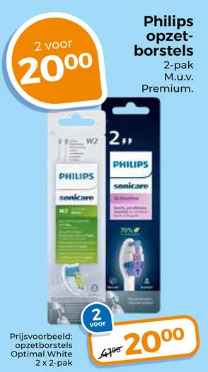 Aanbieding: Philips opzetborstels