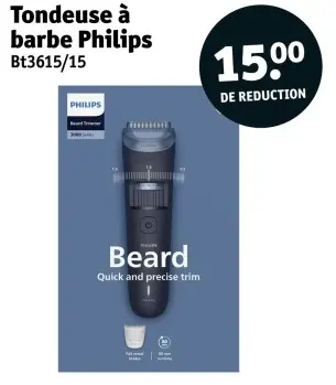 Offre: Tondeuse à barbe