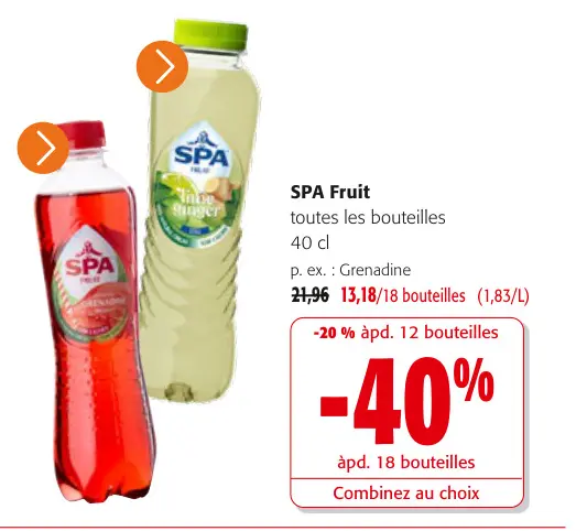 Offre: SPA Fruit