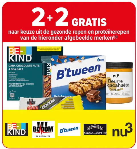 Promotie: Gezonde repen en proteïnerepen