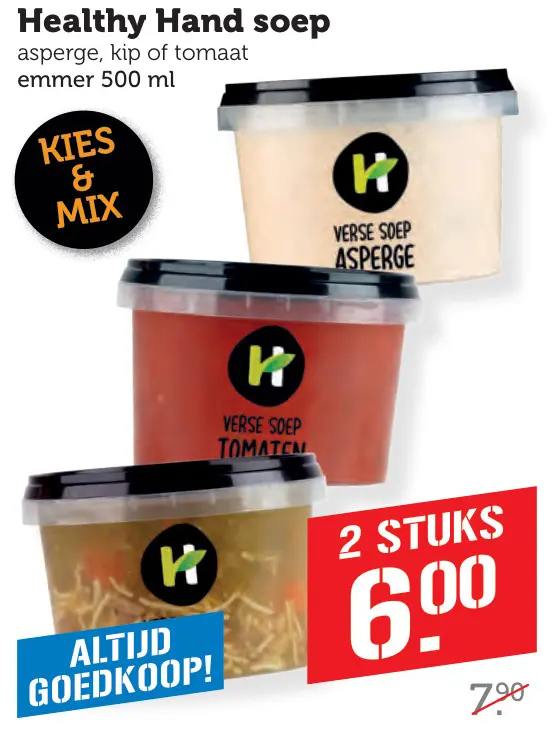 Aanbieding: Healthy Hand soep