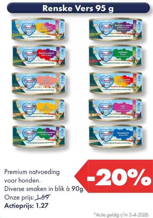 Aanbieding: Vers 95 g