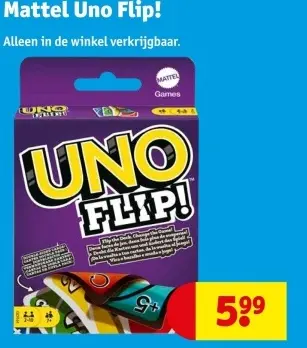 Aanbieding: Uno Flip!