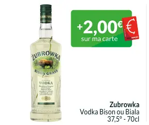 Offre: Zubrowka